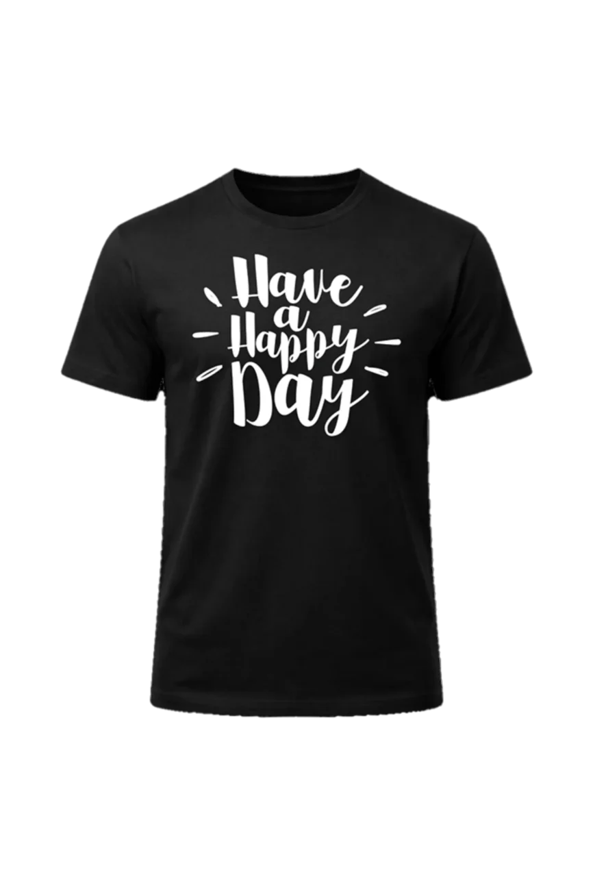 Happy Day Classic Graphic T-Shirt