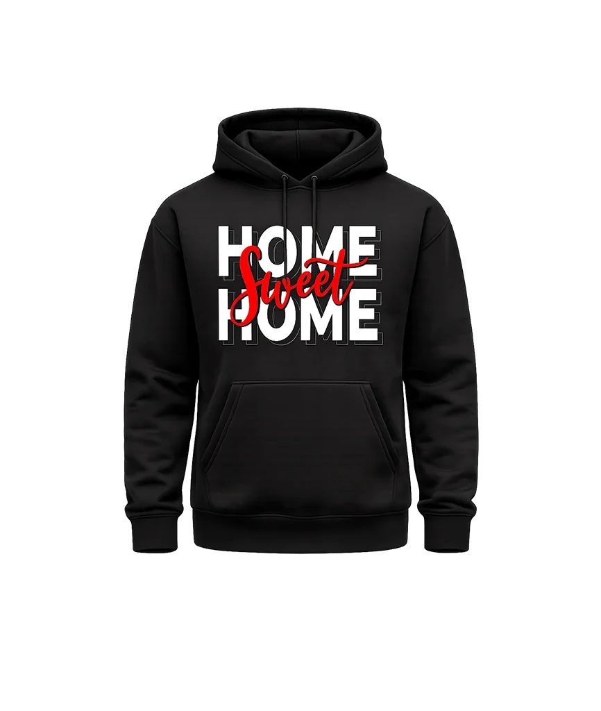 Home Sweet Home Graphic Pullover Hoodie