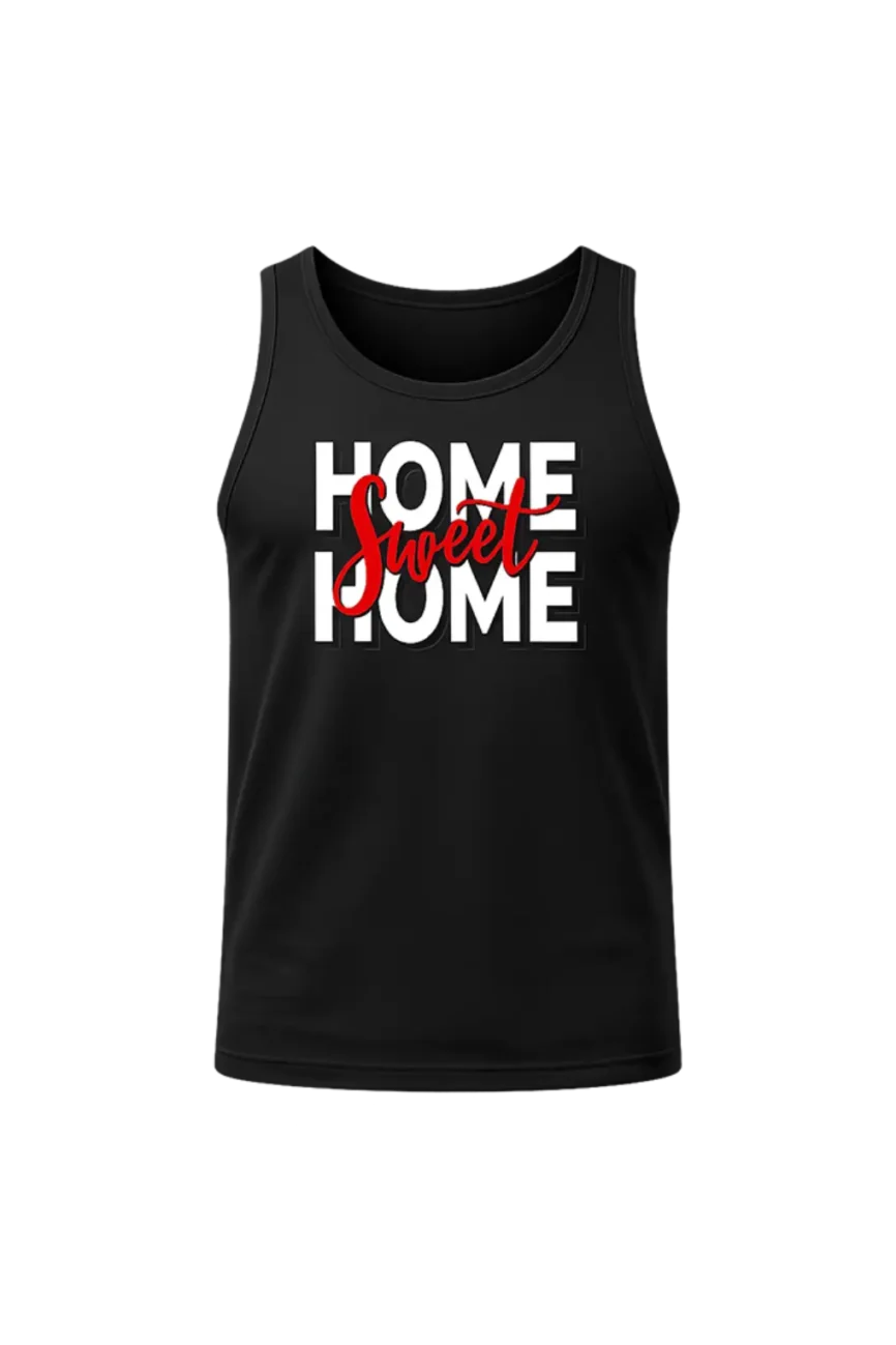 Women’s Home Sweet Home Typography Tank