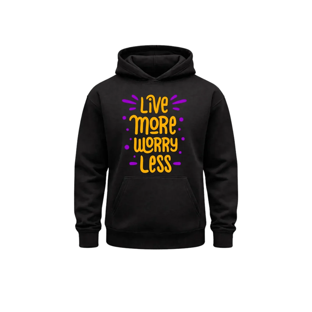 Live More Graphic Hoodie