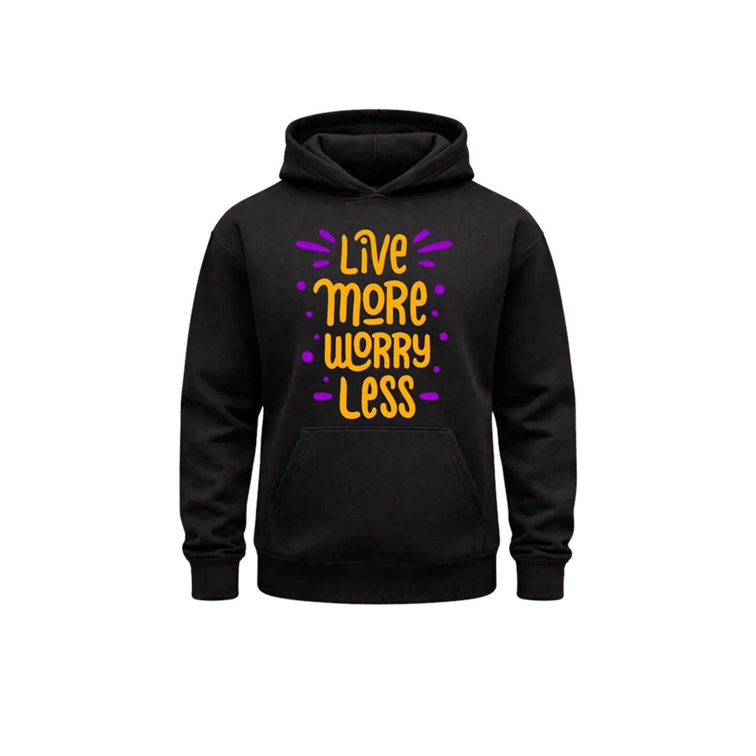 Live More Graphic Hoodie