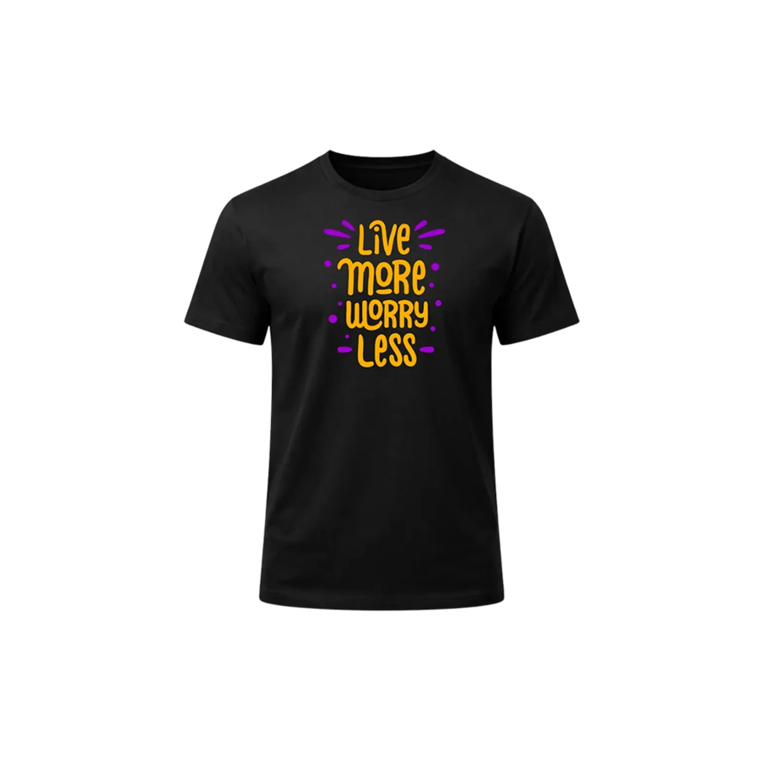 Live More Worry Less Graphic Tee