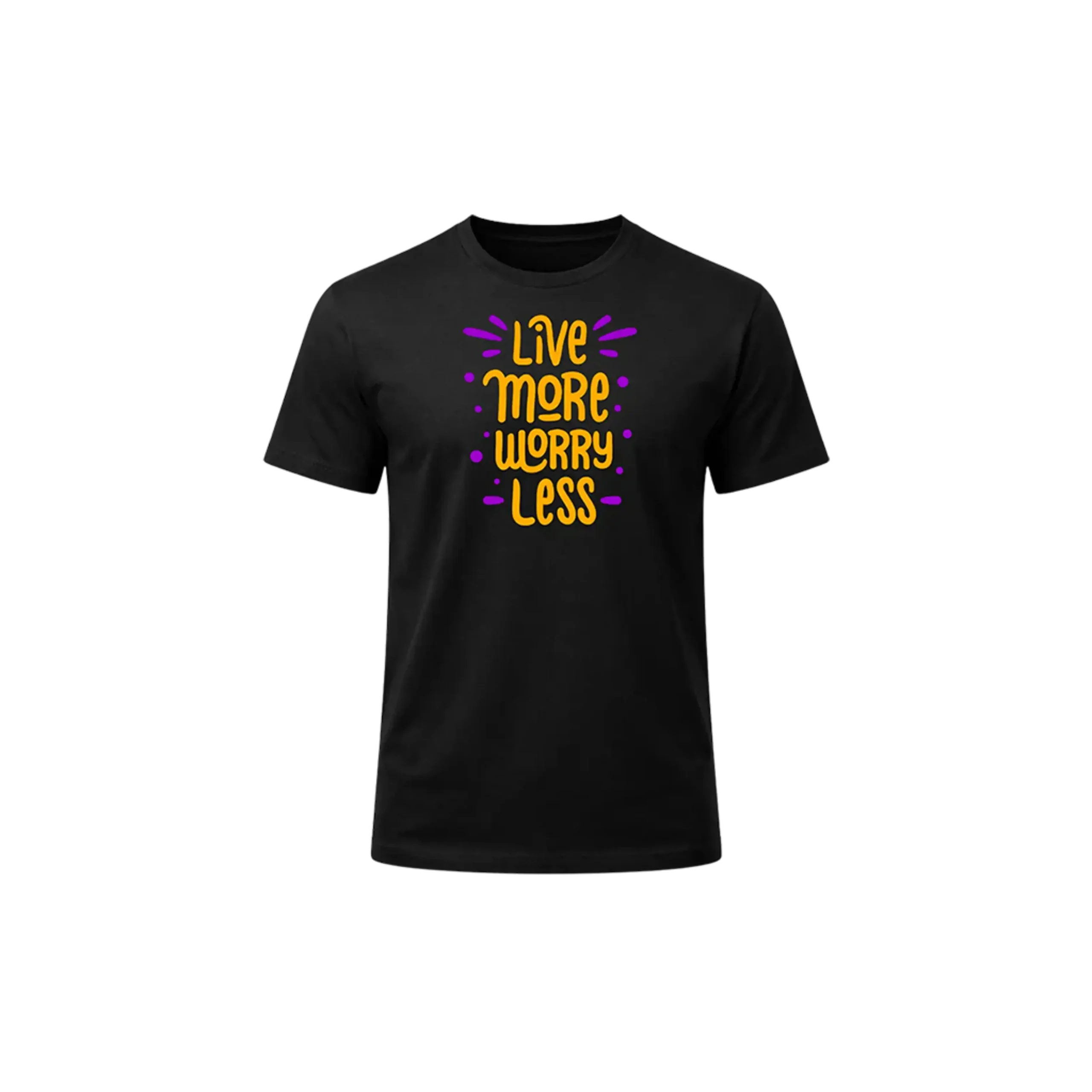 Live More Worry Less Graphic Tee