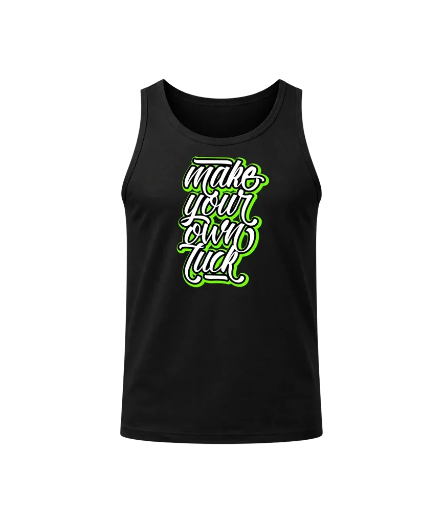 Make Your Own Luck Graphic Tank Top