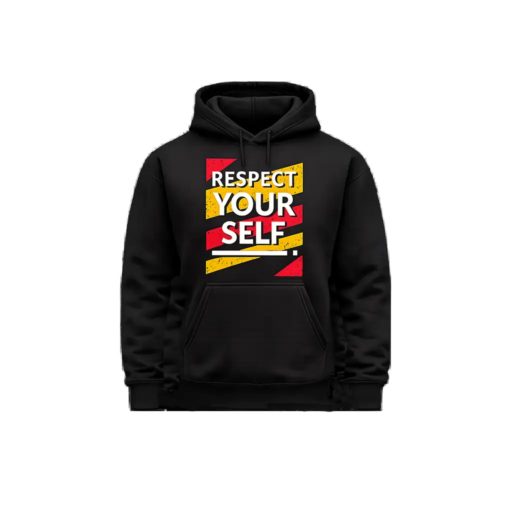 Respect Yourself Black Hoodie