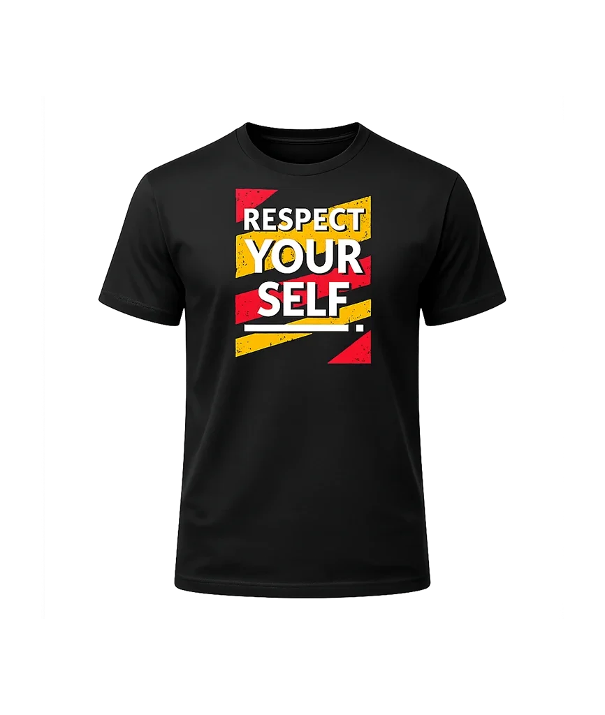 Minimalist “Respect Yourself” Streetwear Tee