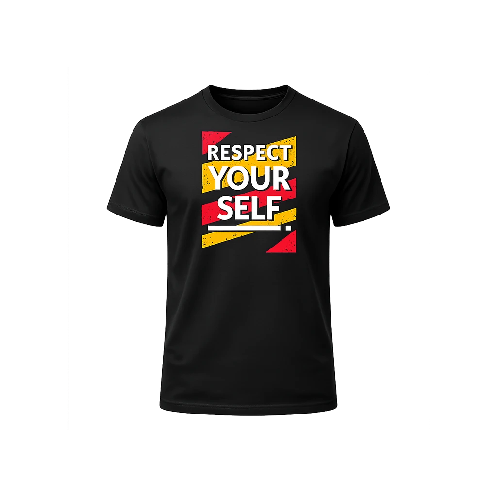 Minimalist “Respect Yourself” Streetwear Tee