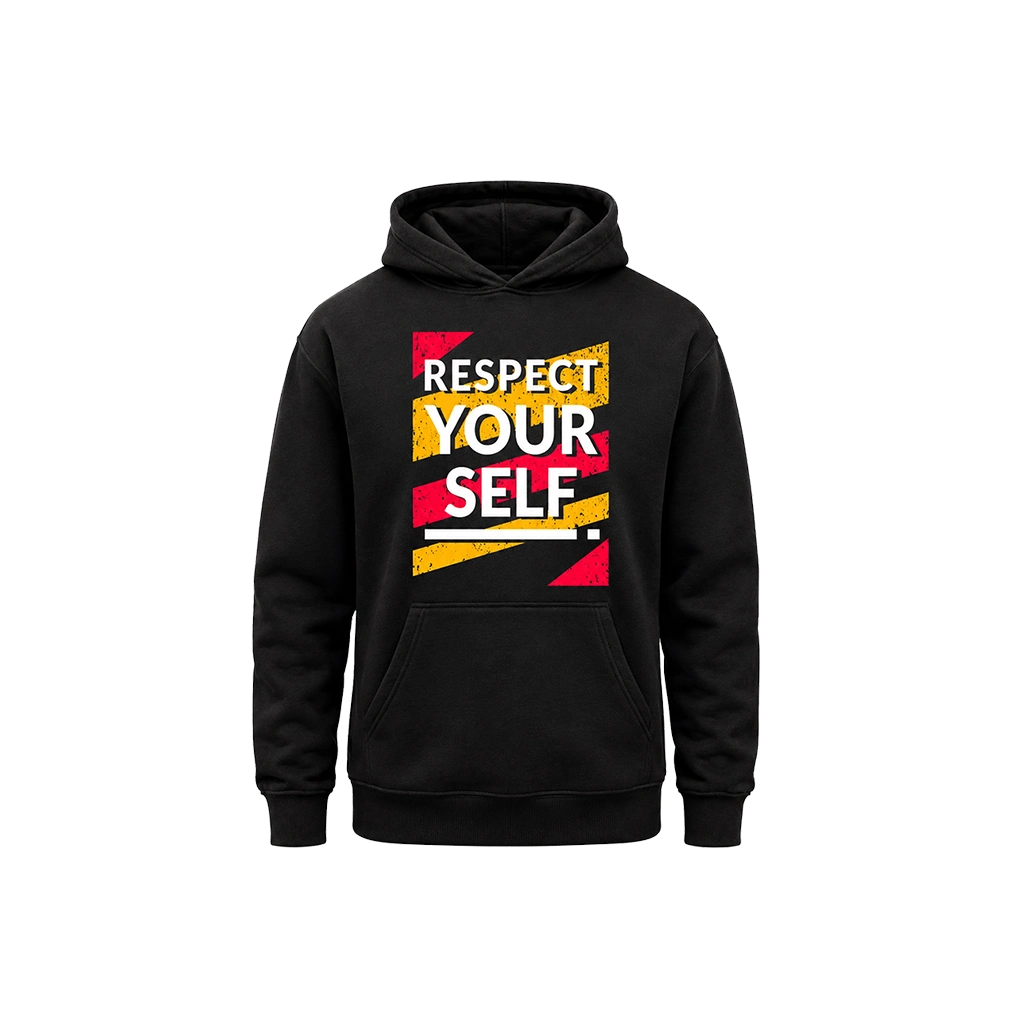 Respect Yourself Black Hoodie