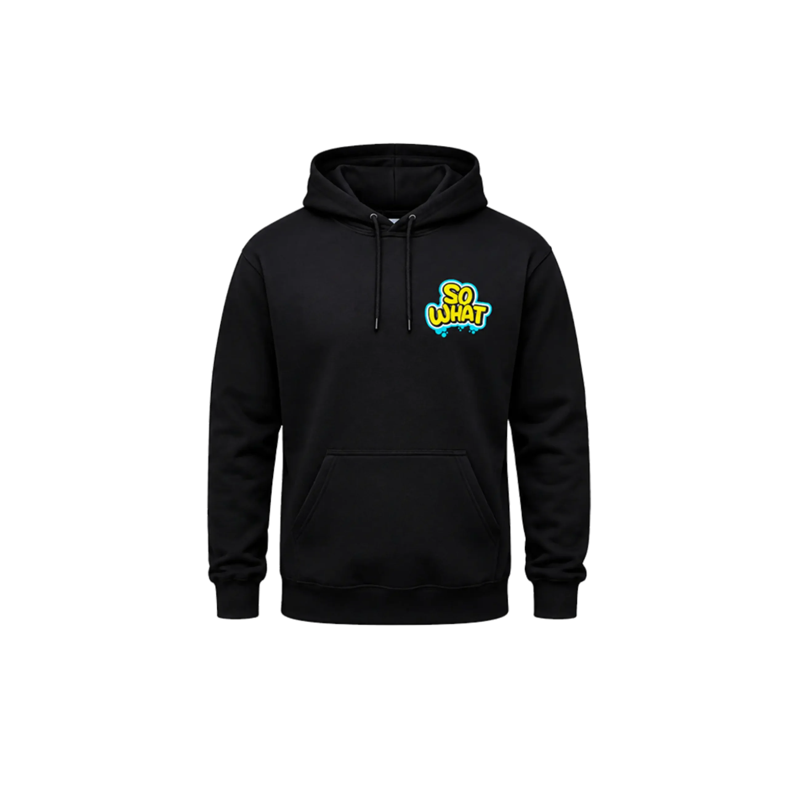 Graffiti Style “So What” Front & Back Sweatshirt