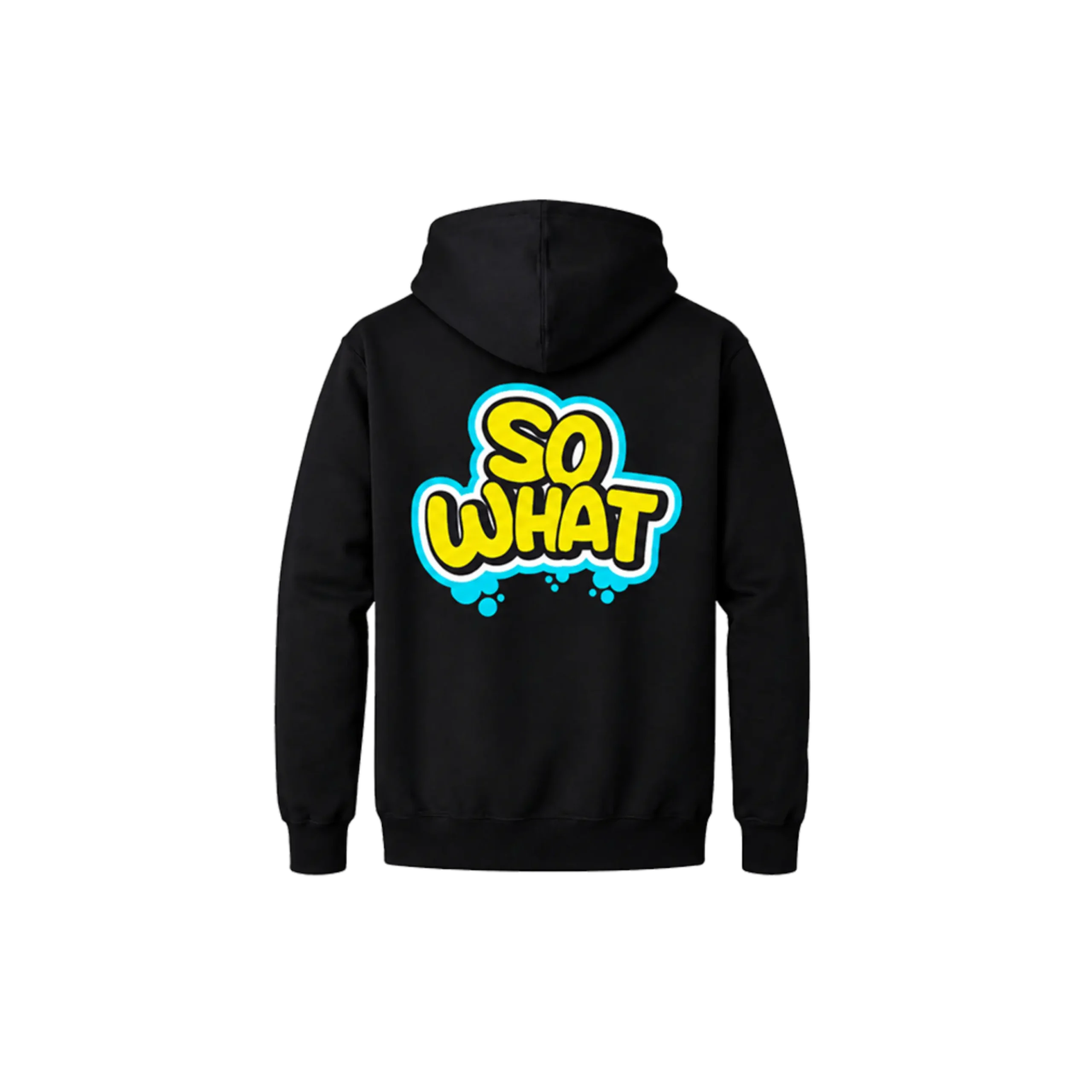 Graffiti Style “So What” Front & Back Sweatshirt