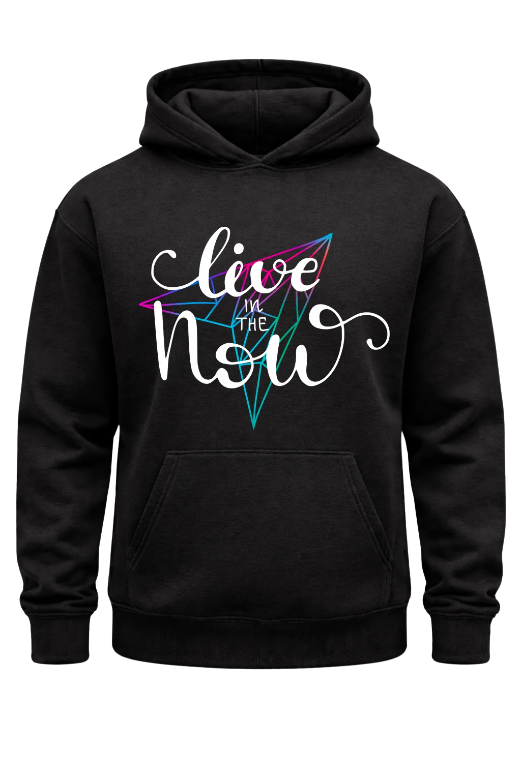 Live In The Now Black Hoodie