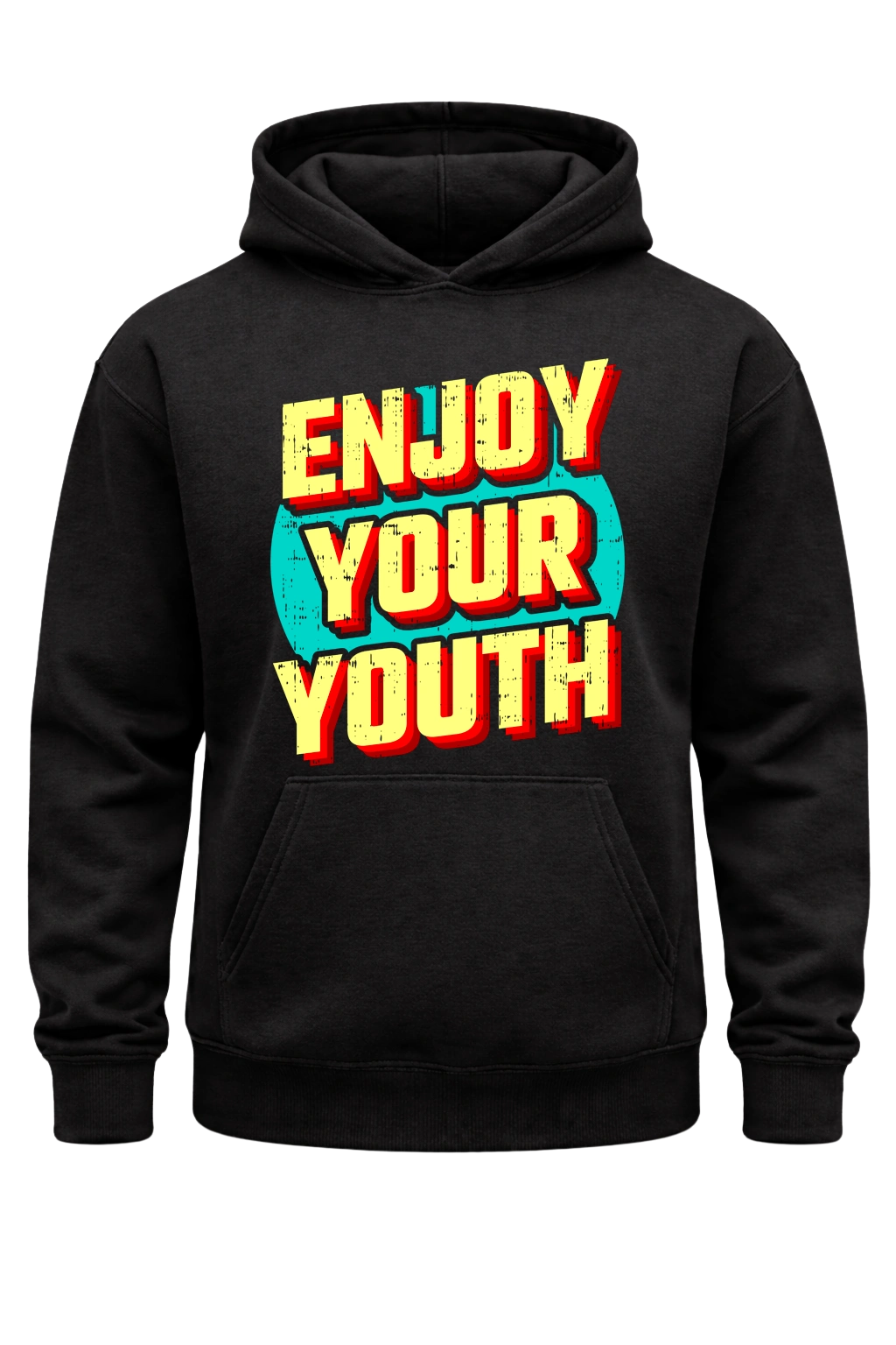 Enjoy Your Youth Black Hoodie