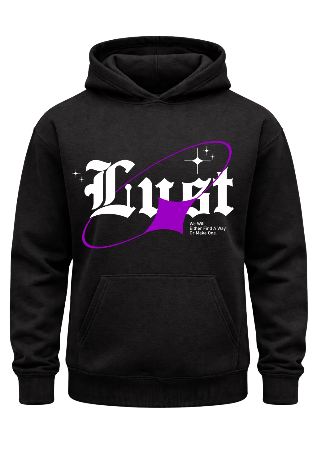 Lust Black Hoodie