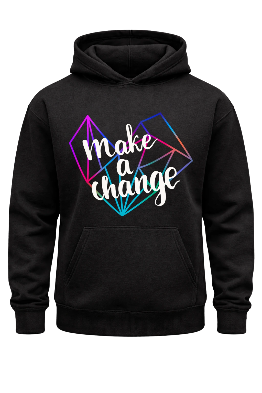 Make A Change Black Hoodie