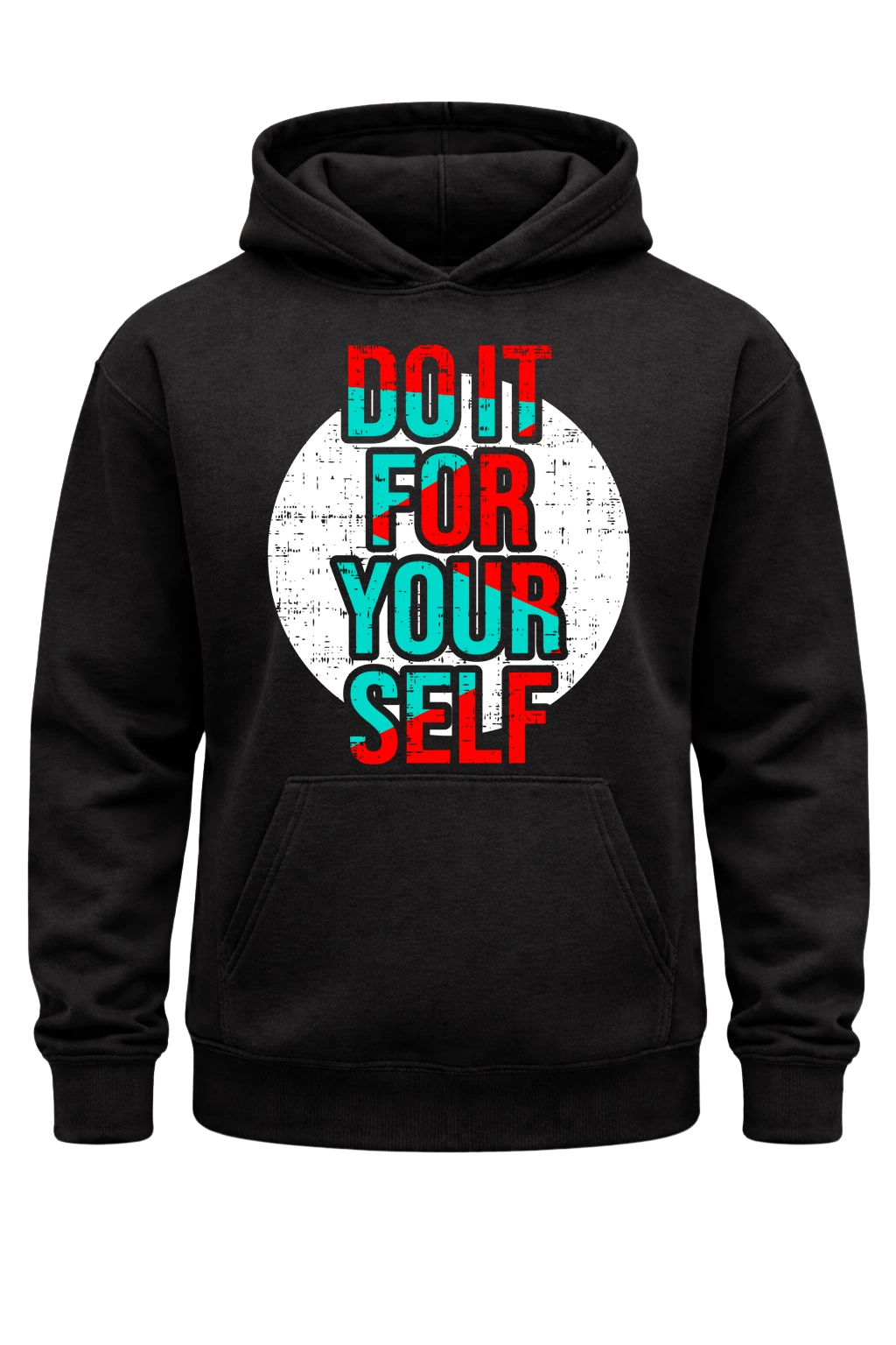 Do It For Yourself Black Hoodie