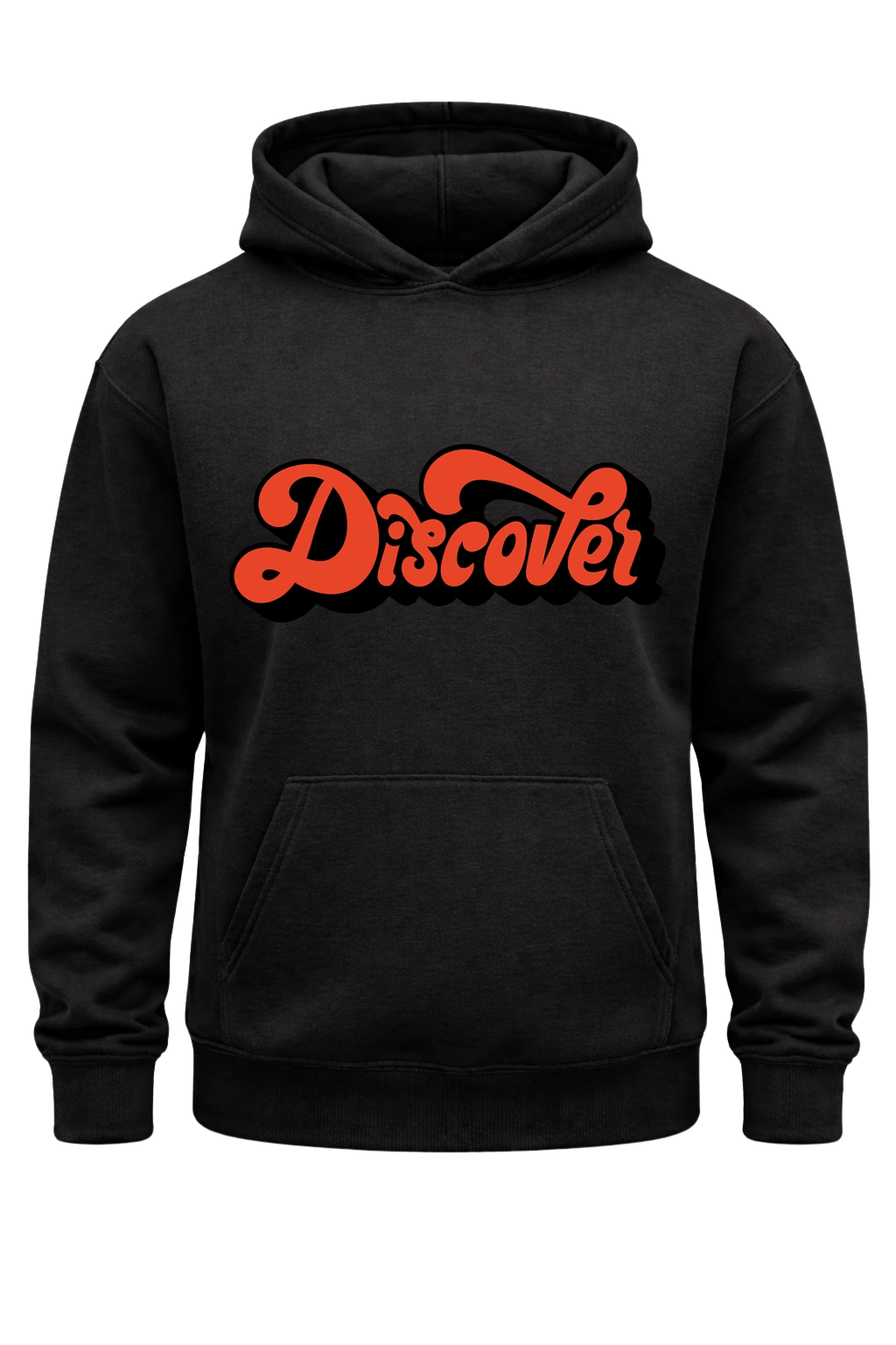 Discover Black Hoodie