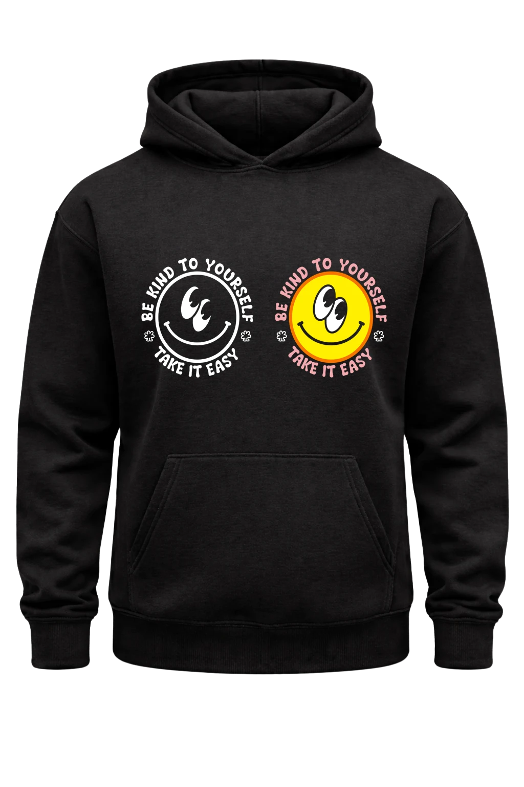 Be Kind To Yourself Black Hoodie