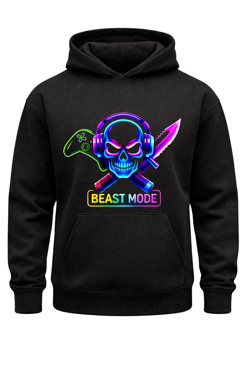 Beast Mode Black Hoodie