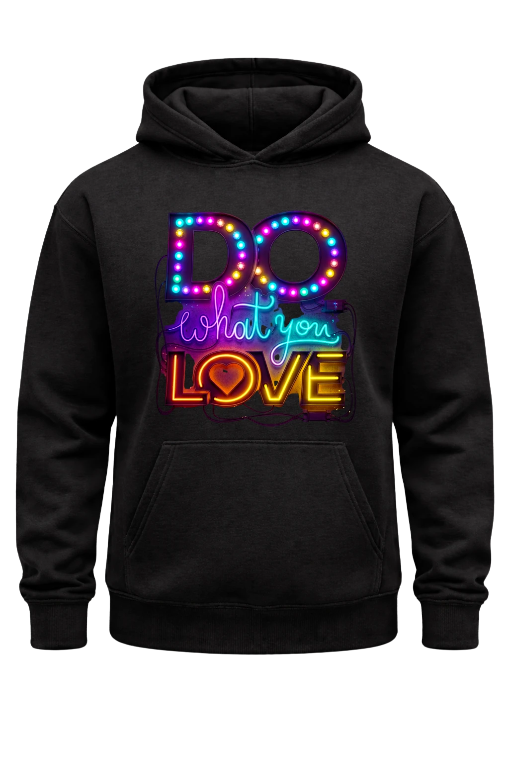 Do What You Love Black Hoodie