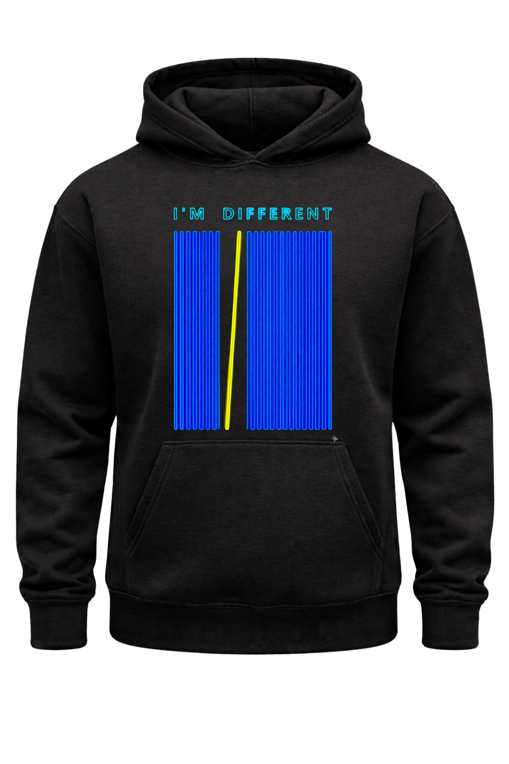 I'm Different Black Hoodie