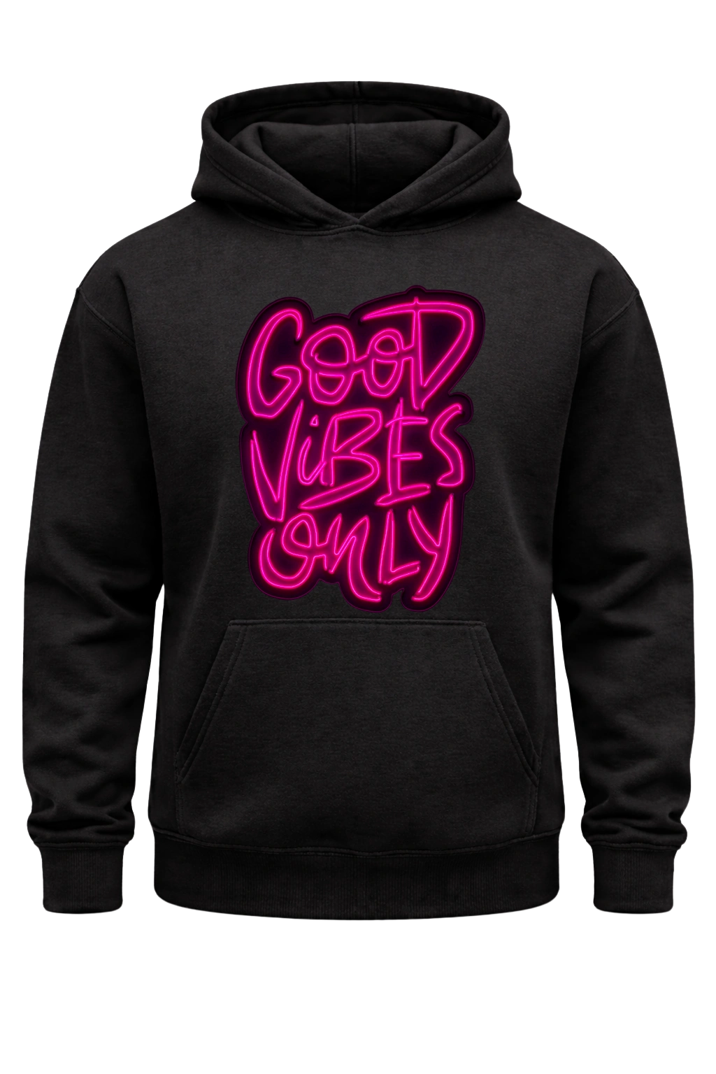Good Vibes Only Black Hoodie
