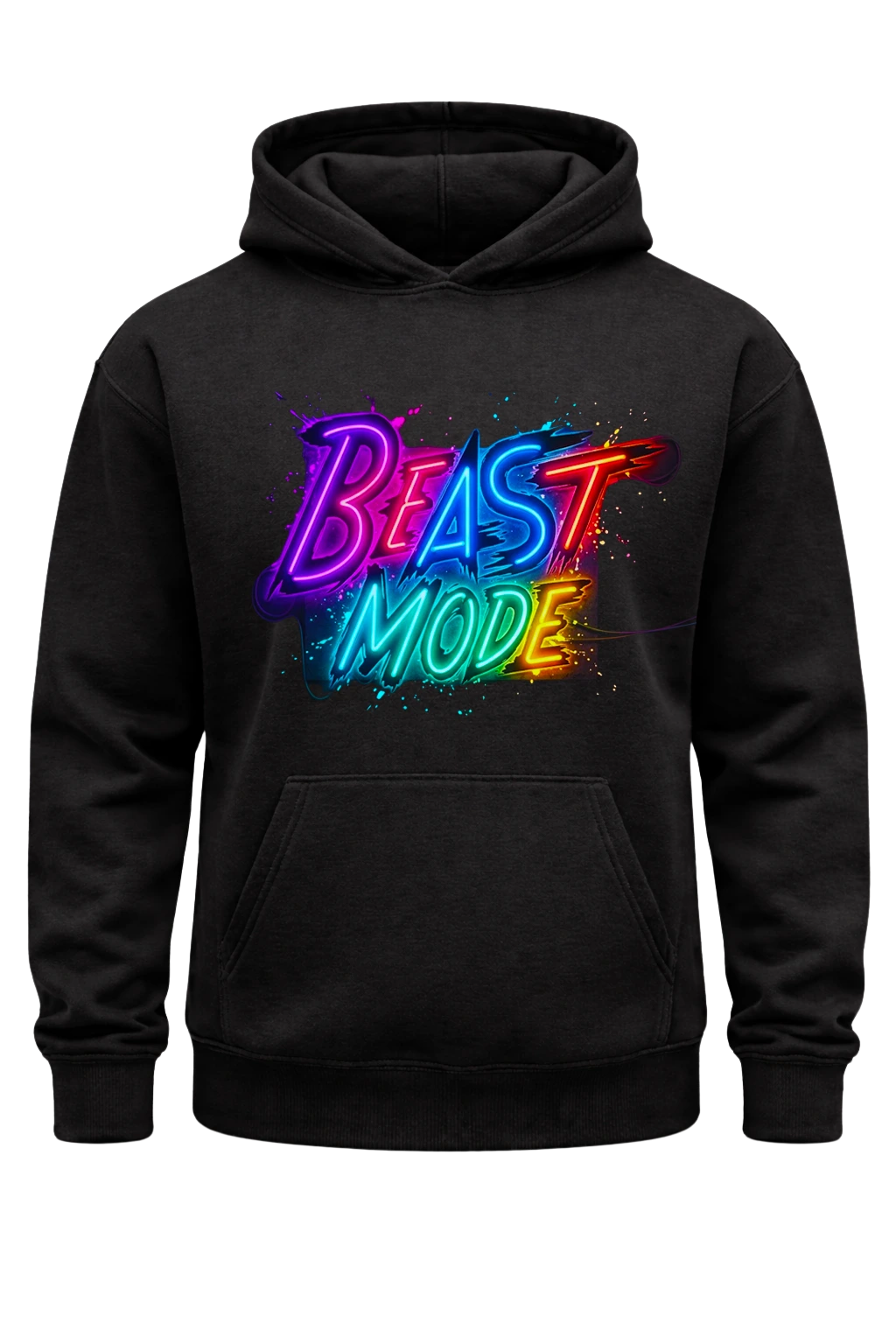 Beast Mode Black Hoodie