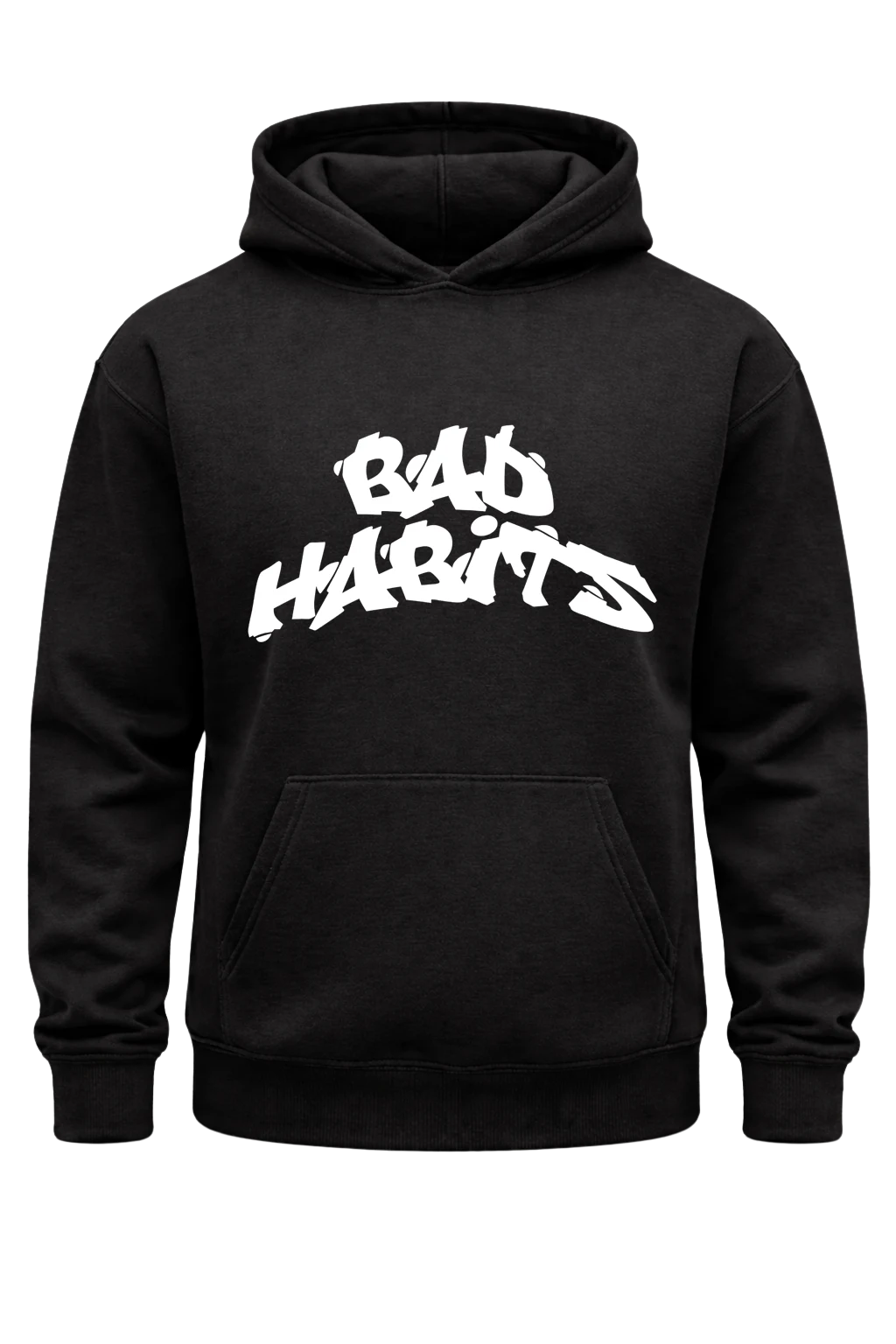 Bad Habits Black Hoodie
