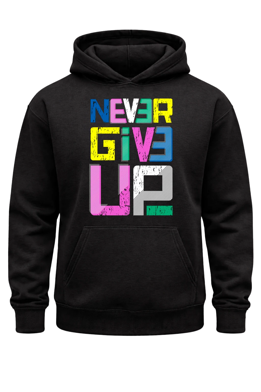 Never Give Up Hoodie