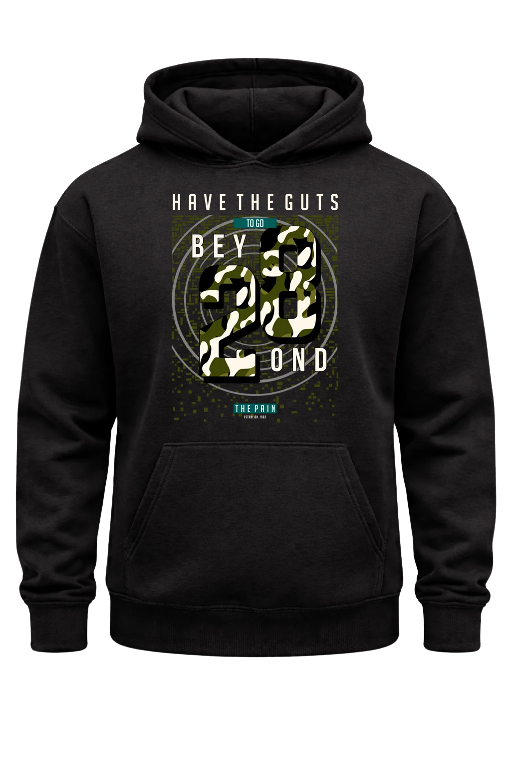 Beyond 28 Black Hoodie