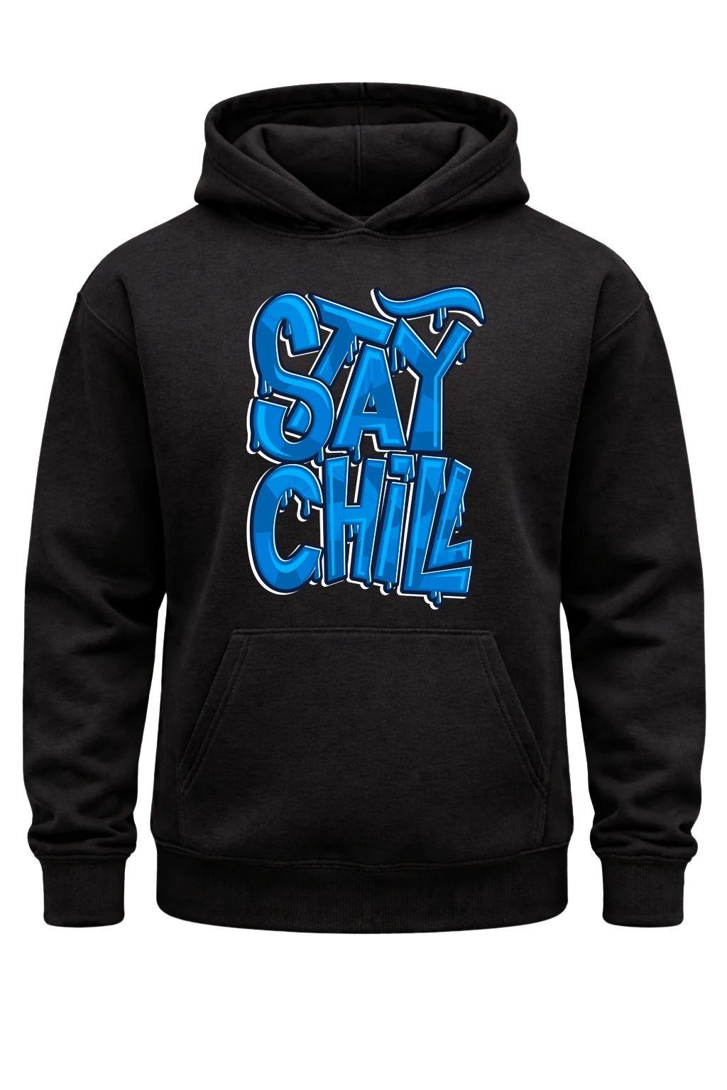Stay Chill Black Hoodie