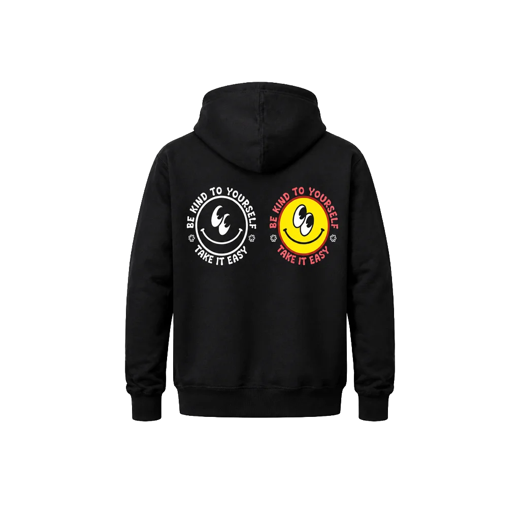 Be Kind To Yourself Front And Back Print Hoodie