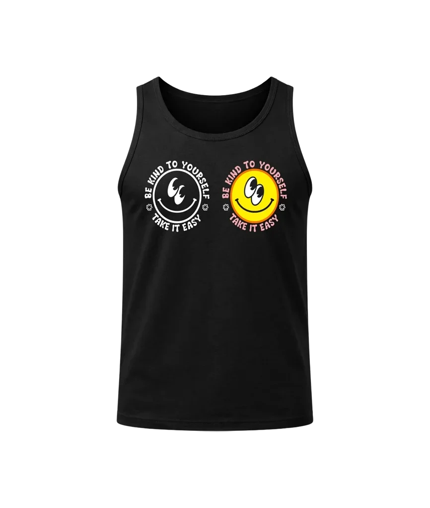Dual Smile Face Tank Top