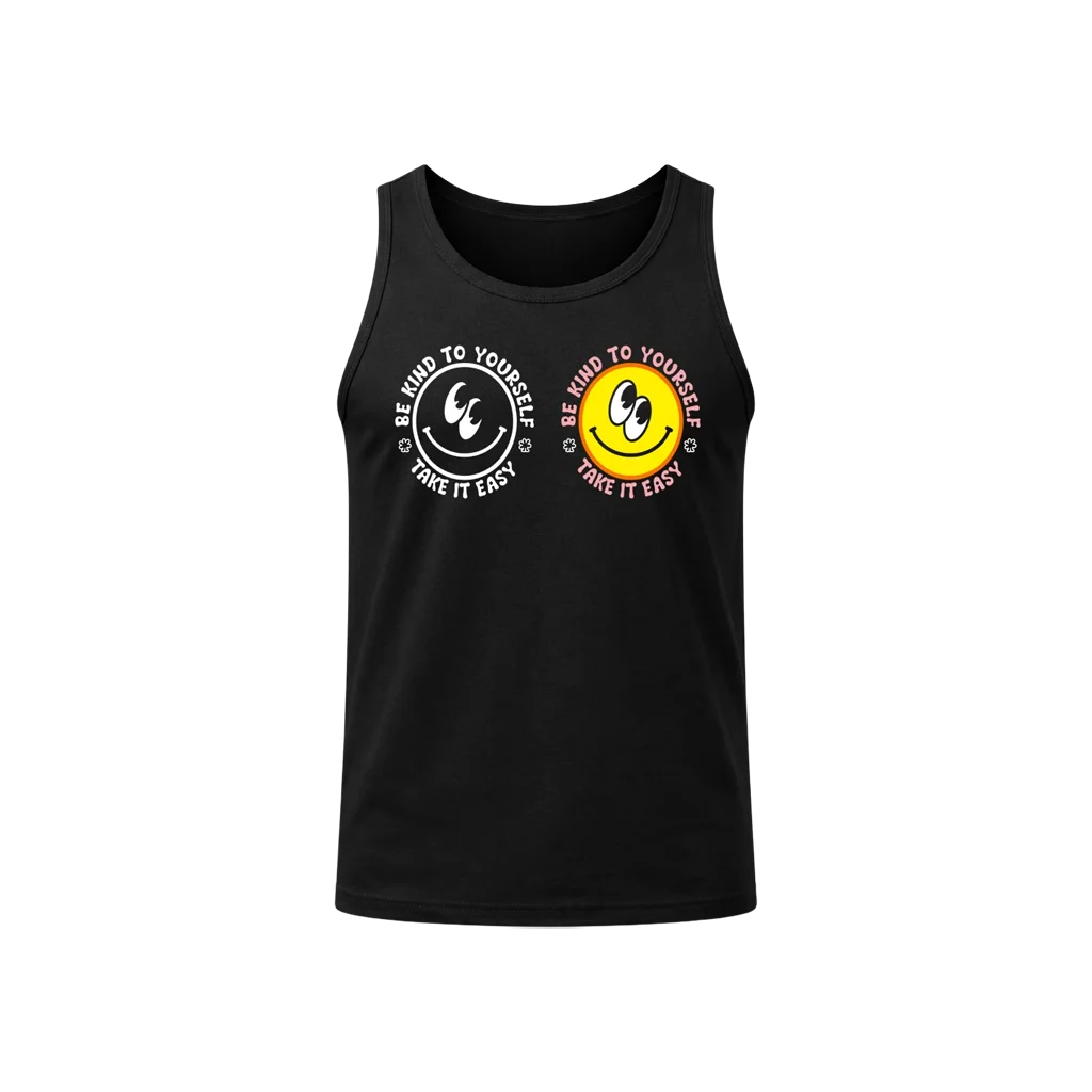 Dual Smile Face Tank Top