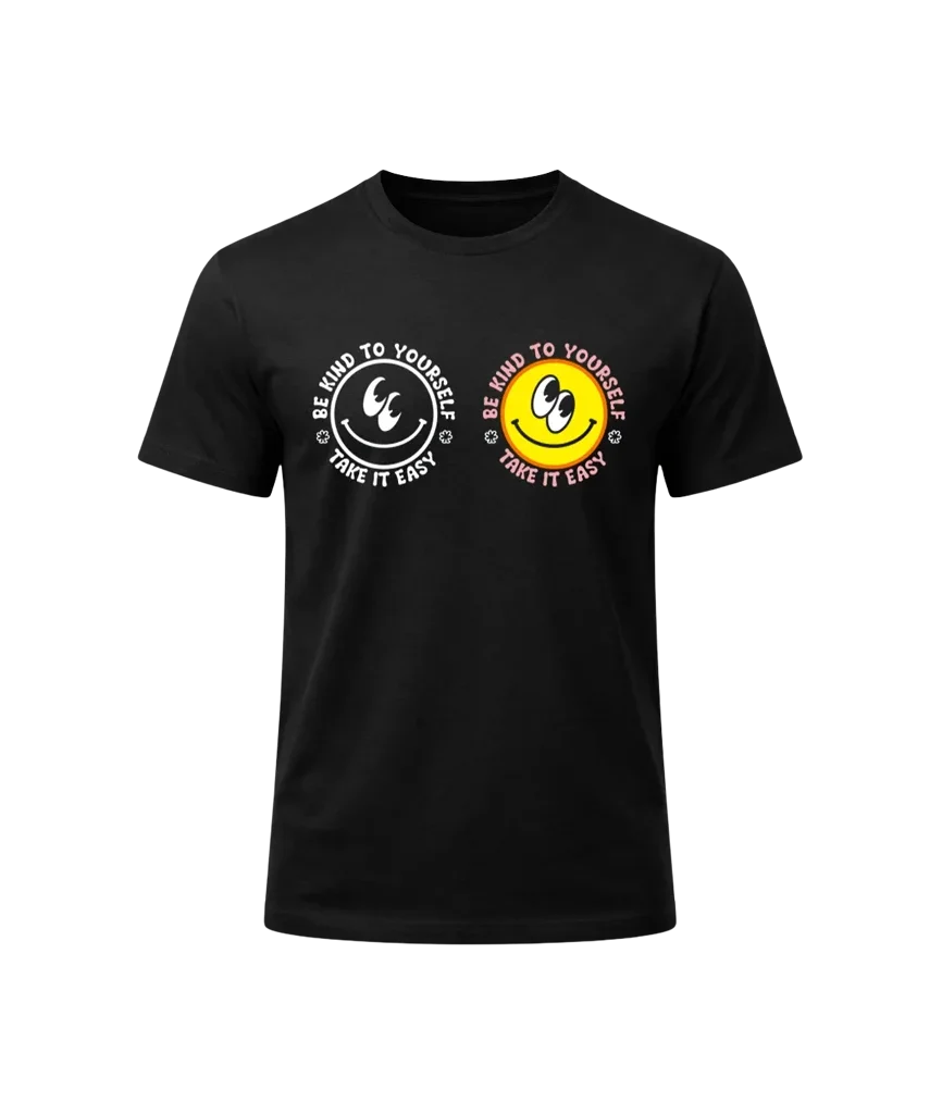 Dual Smile Face Cotton Tee