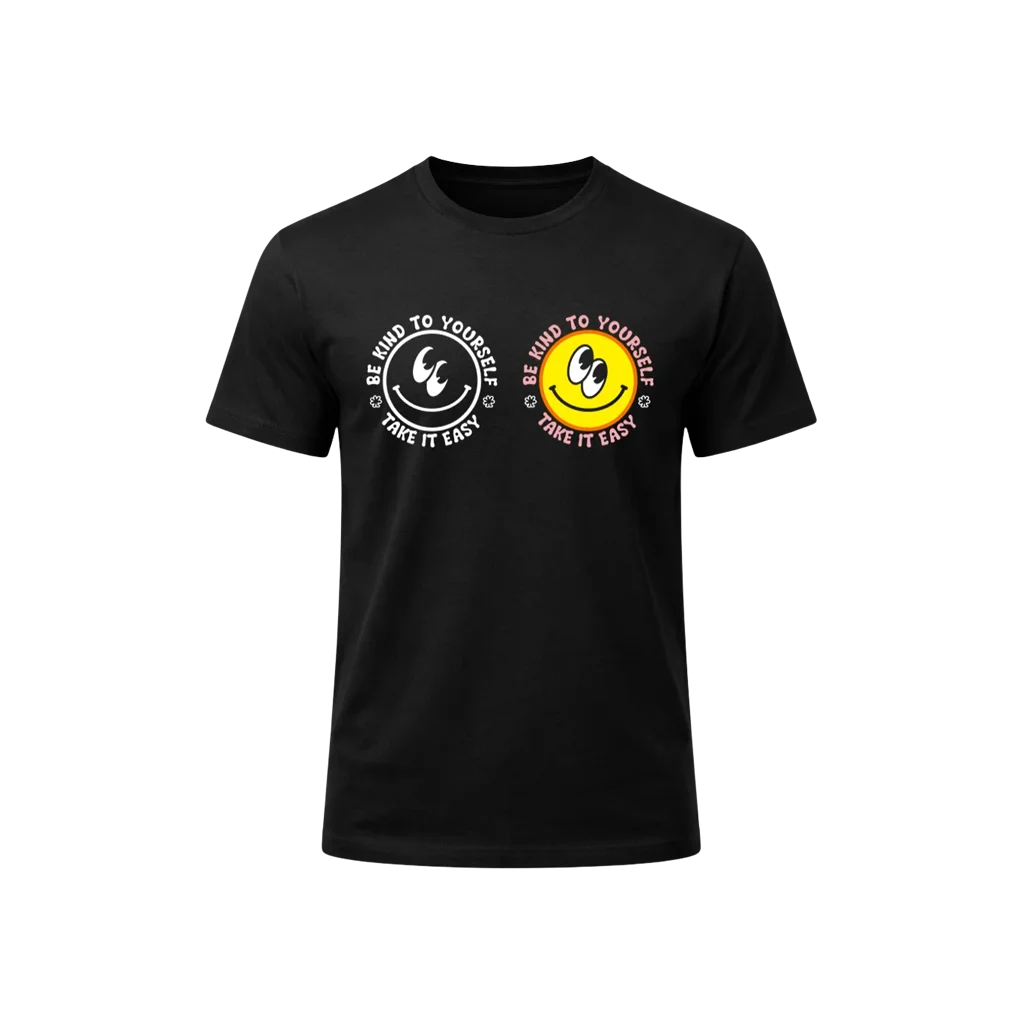 Dual Smile Face Cotton Tee