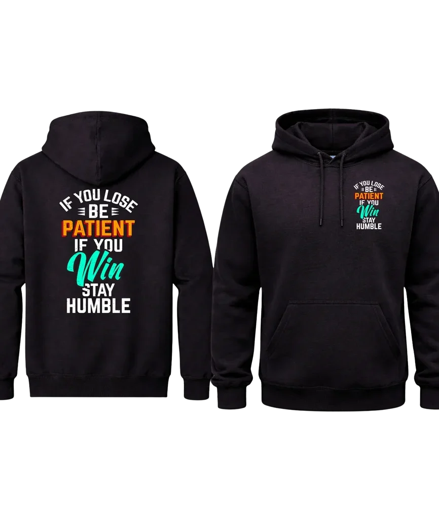 Dual-Print Patient & Humble Hoodie
