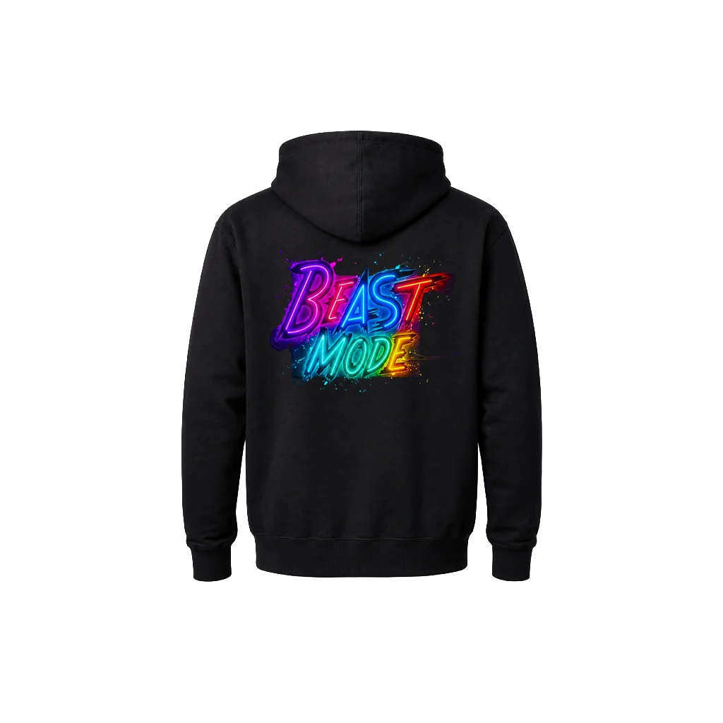 Dual Print Beast Mode Hoodie