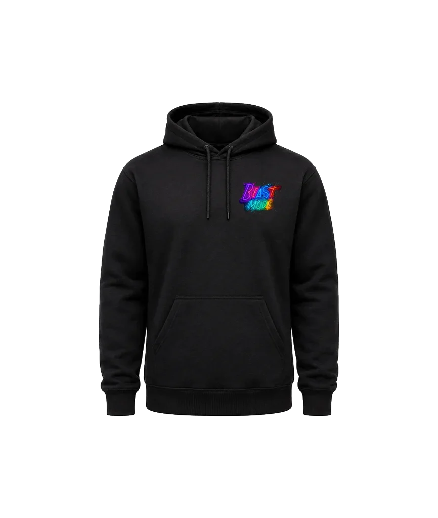 Dual Print Beast Mode Hoodie