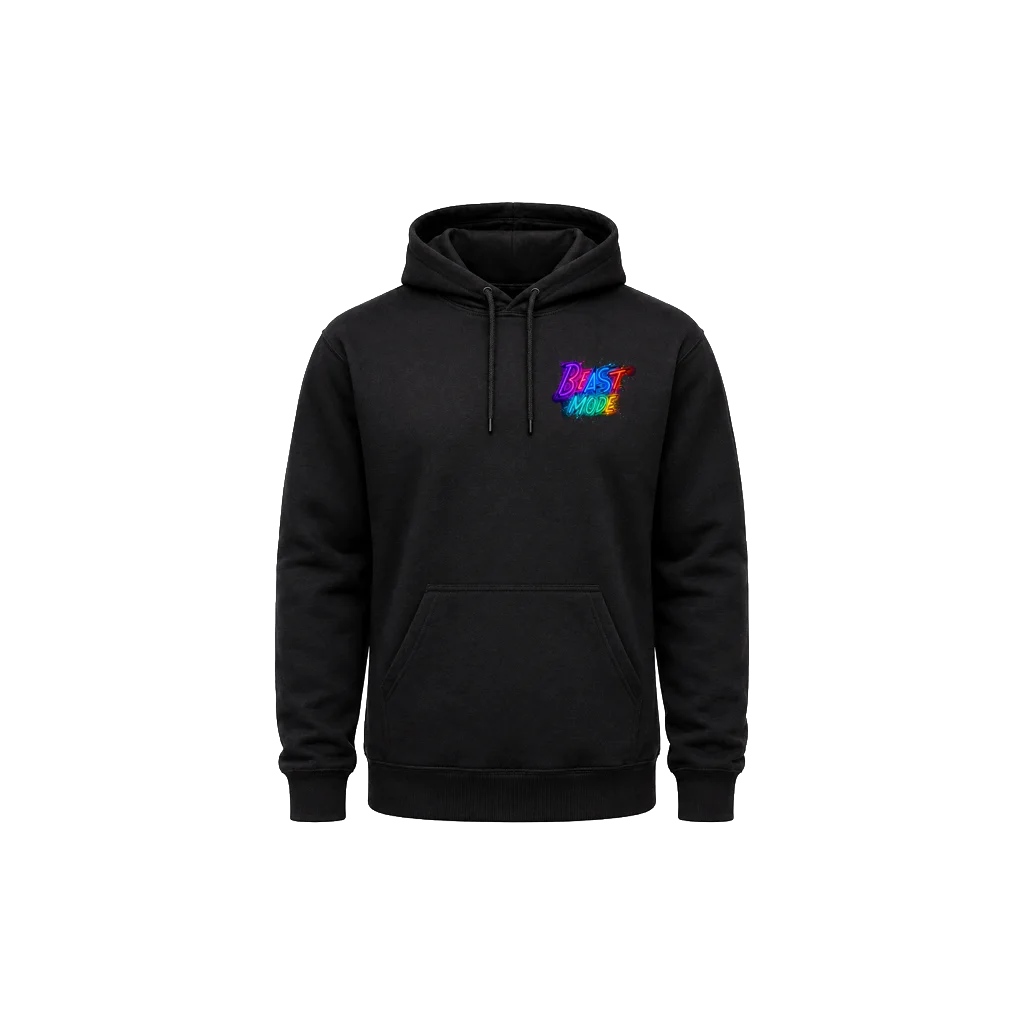 Dual Print Beast Mode Hoodie