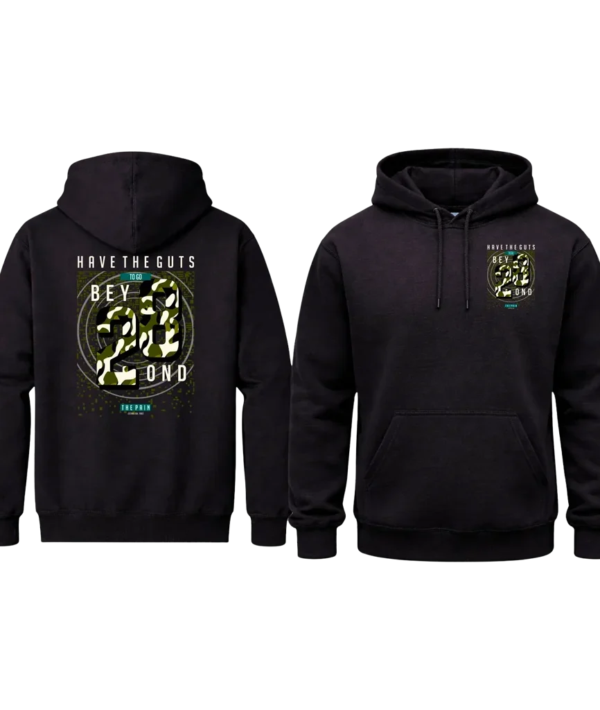 Beyond 28 Dual Print Hoodie