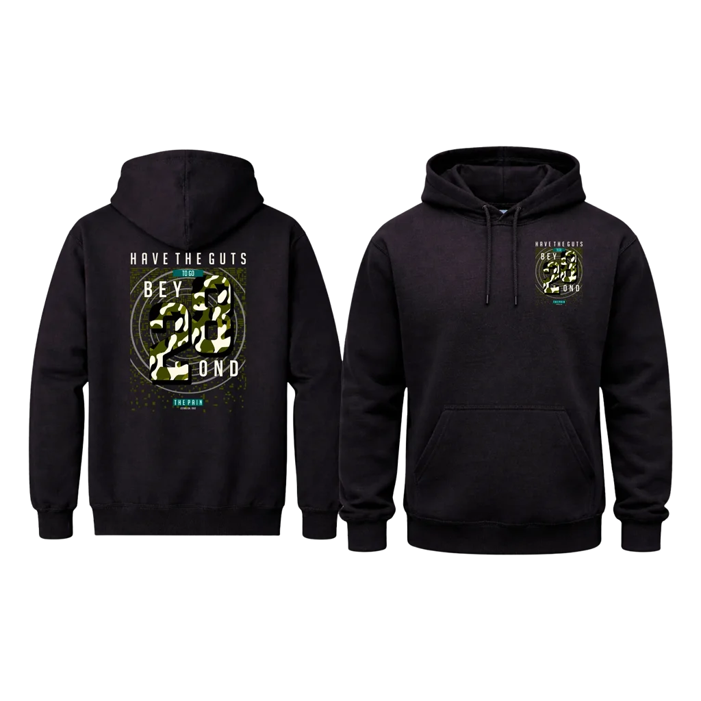 Beyond 28 Dual Print Hoodie
