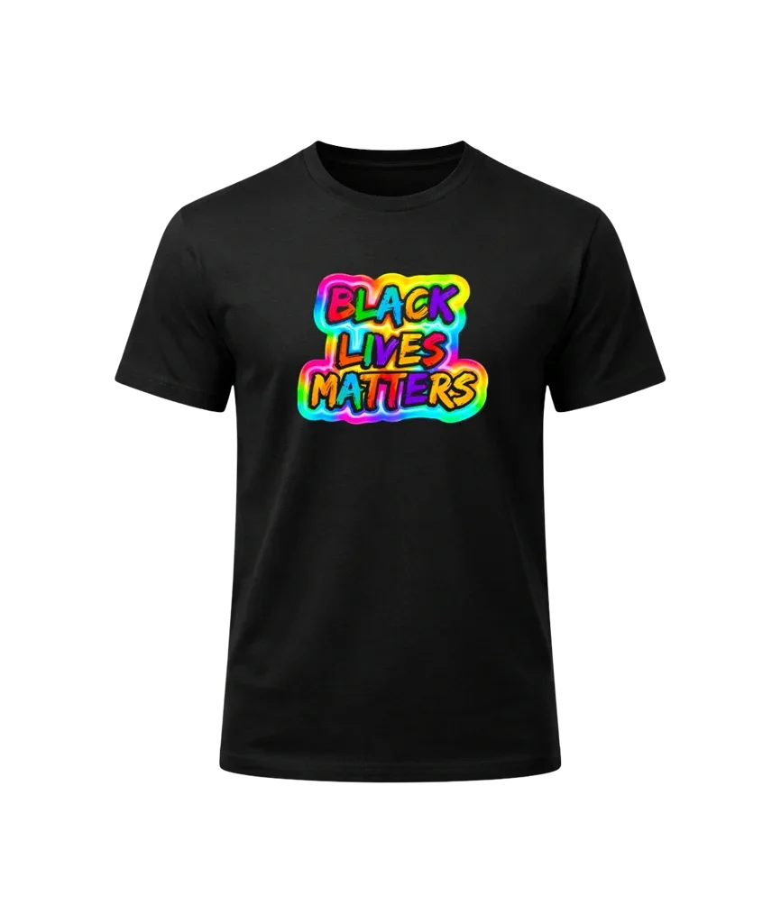 BLM Gradient Bubble T-Shirt