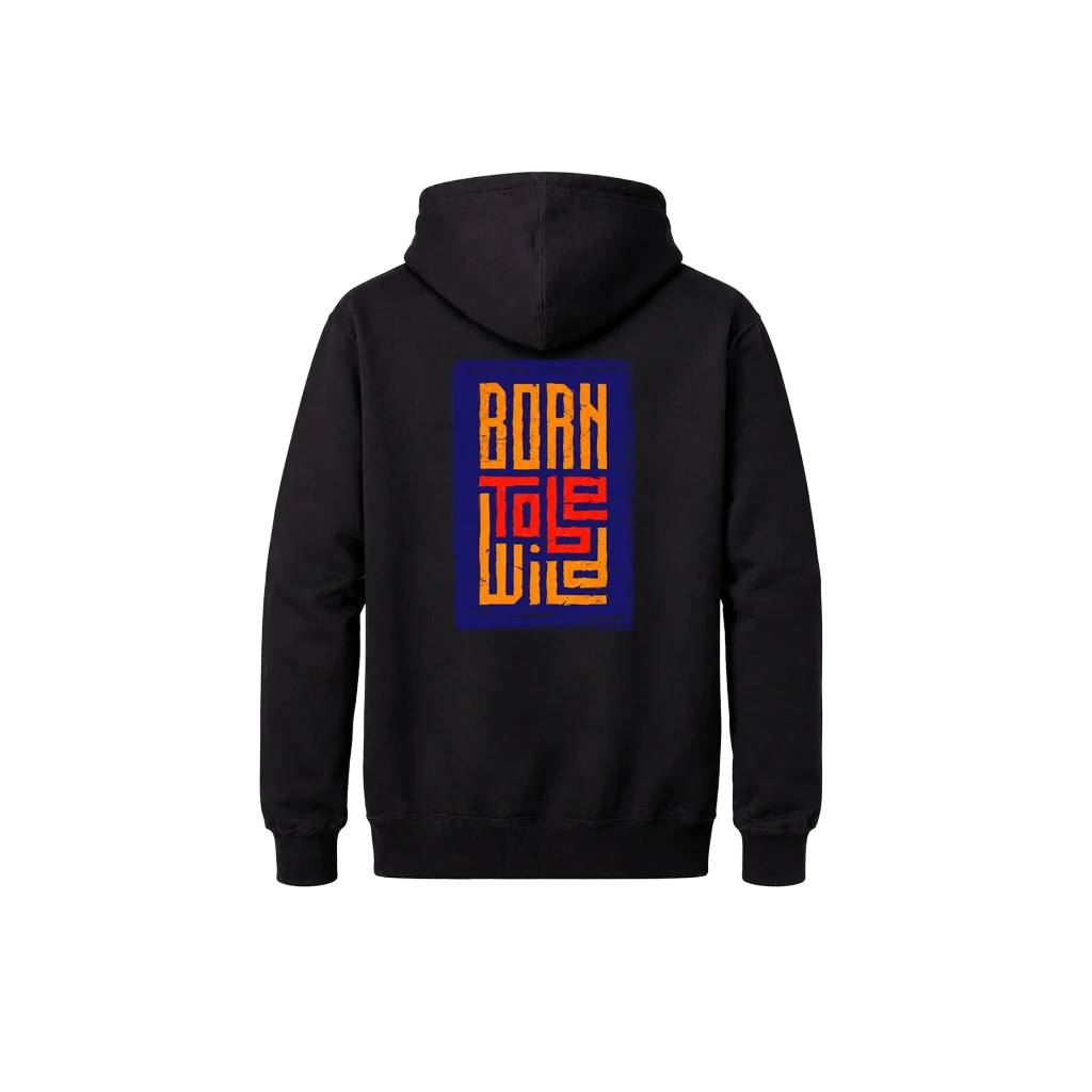 Born To Be Wild Two-Sided Streetwear Hoodie