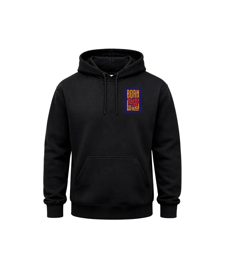 Born To Be Wild Two-Sided Streetwear Hoodie