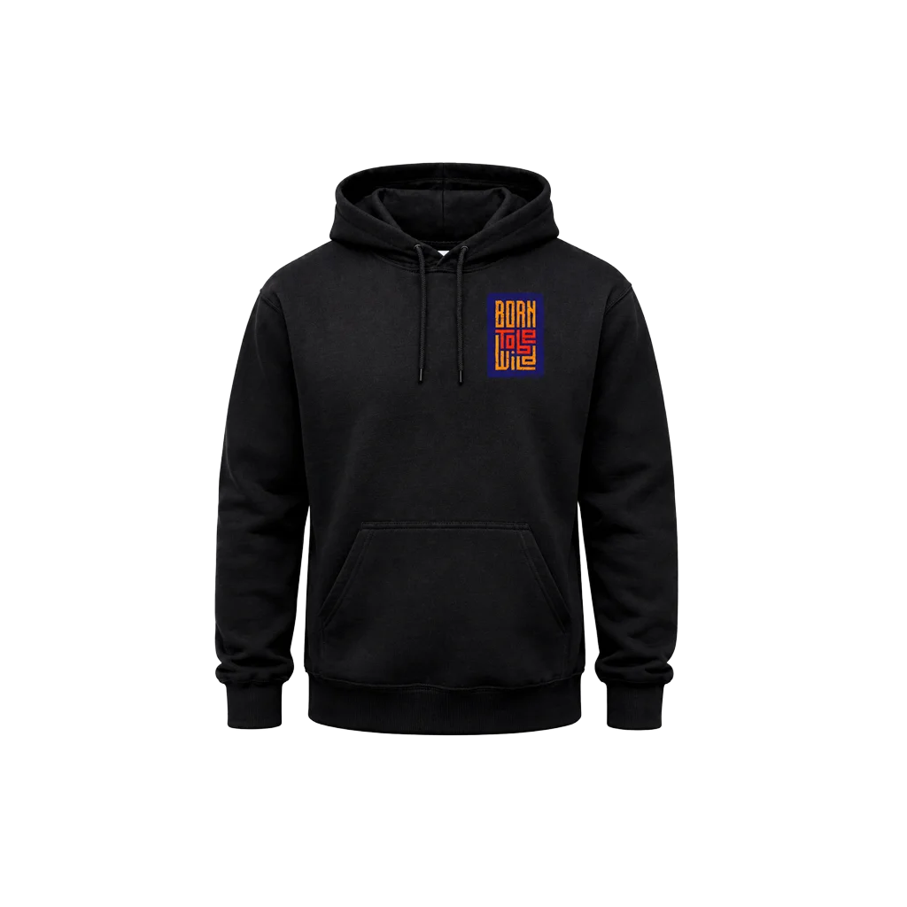 Born To Be Wild Two-Sided Streetwear Hoodie