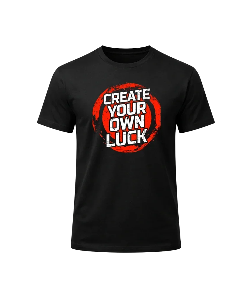 Create Your Own Luck Graphic T-Shirt