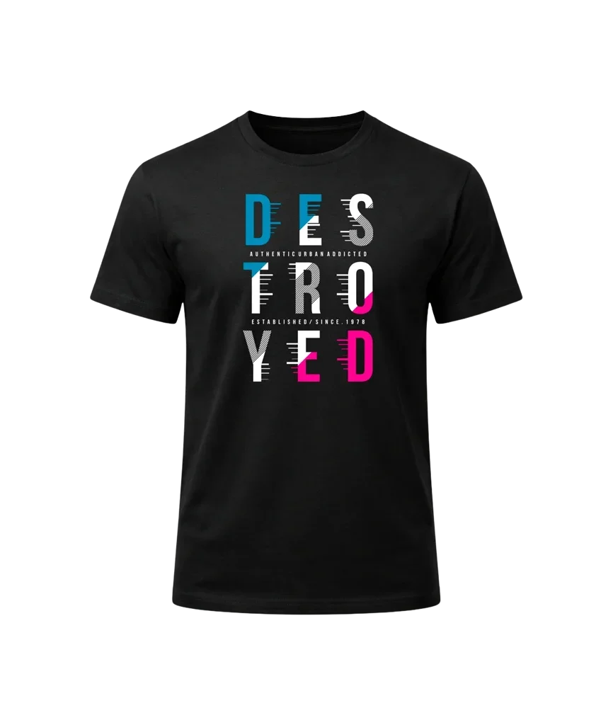 Destroyed Graphic T-Shirt