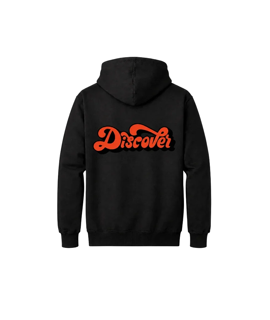 Discover Front And Back Print Hoodie