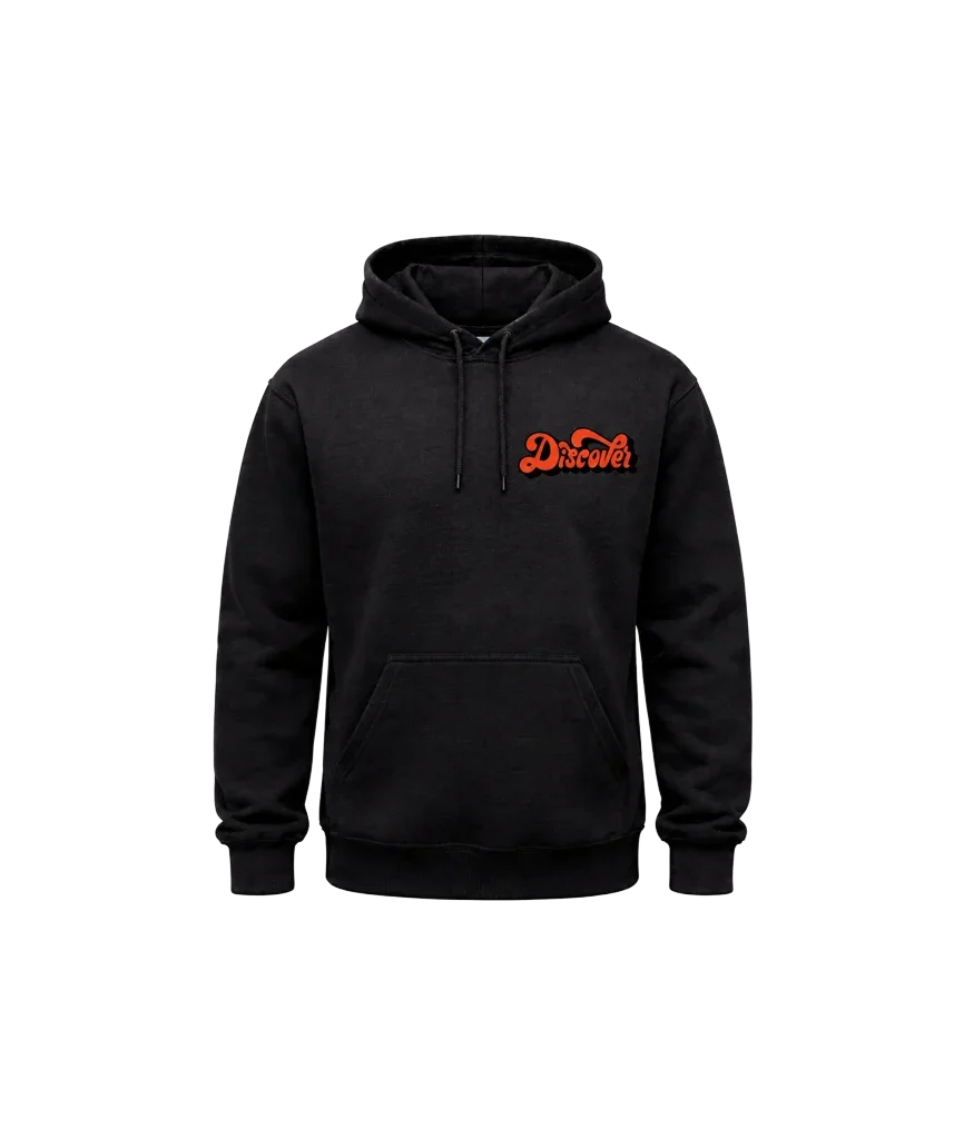 Discover Front And Back Print Hoodie