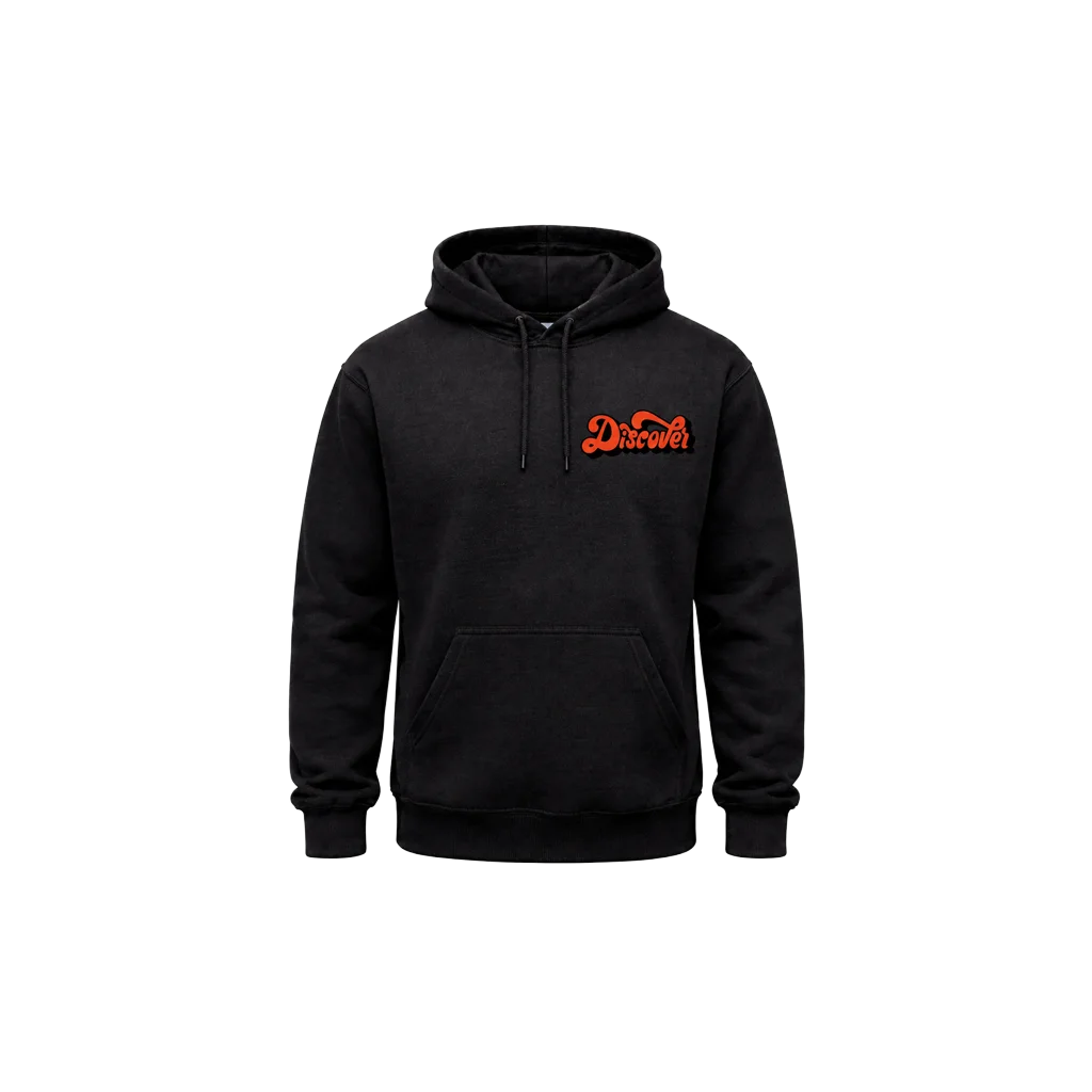 Discover Front And Back Print Hoodie